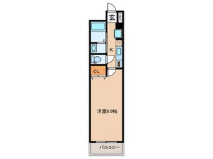 ベルフラワ－都島の物件間取画像